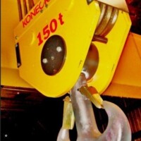 Puente Grúa: Gancho de 150tn